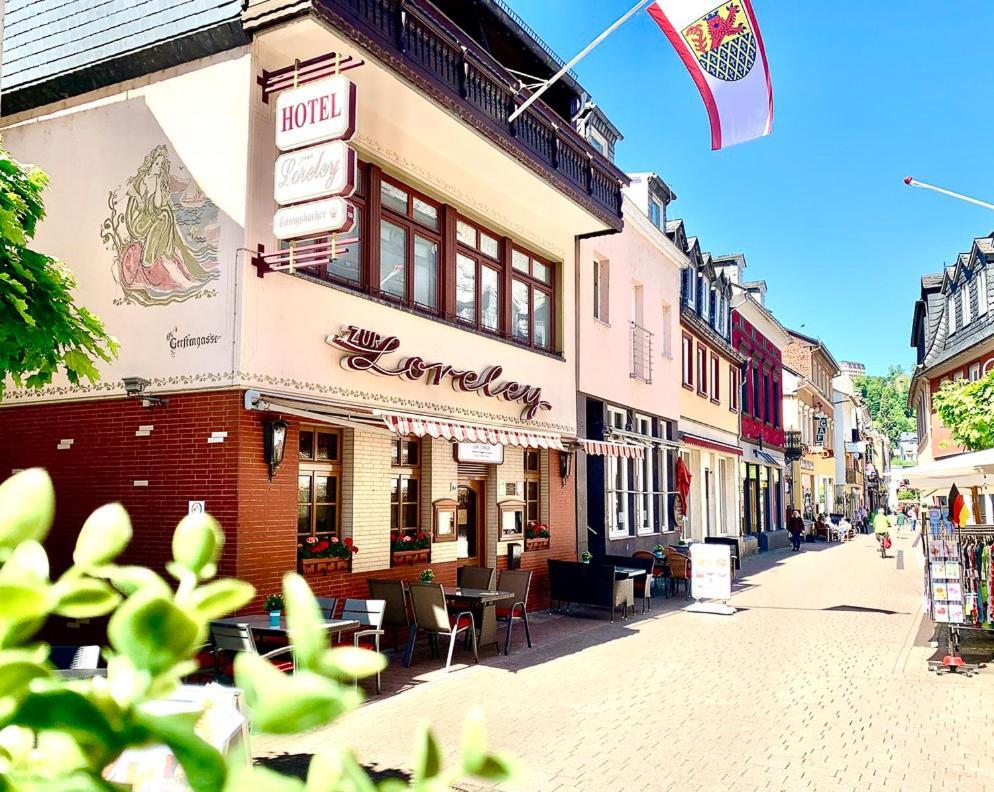 Hotel Zur Loreley - Garni Sankt Goar Dış mekan fotoğraf