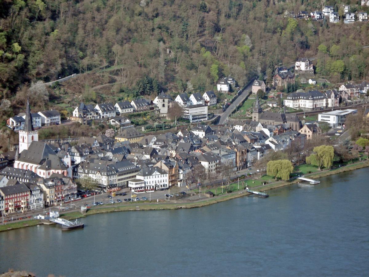 Hotel Zur Loreley - Garni Sankt Goar Dış mekan fotoğraf